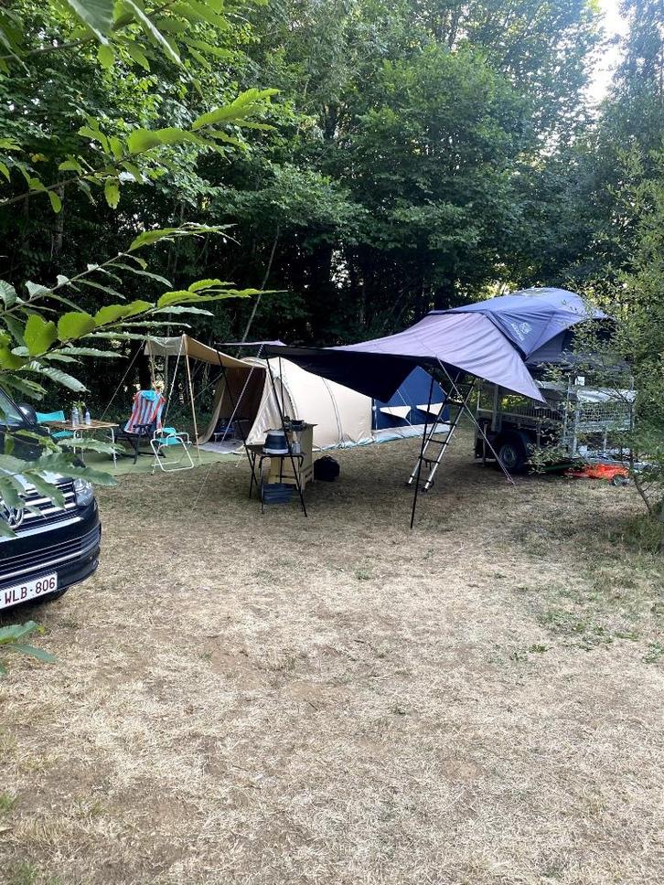 DAKTENT IKAMPER + TRAILER, Caravans en Kamperen, Tenten, tot en met 4, Gebruikt, Ophalen