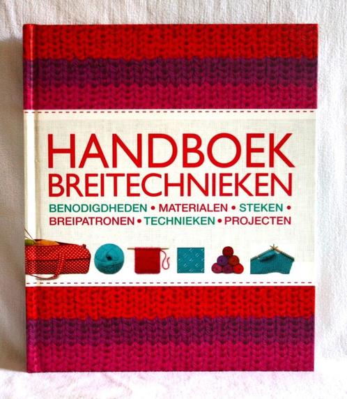 Handboek breitechnieken, Livres, Loisirs & Temps libre, Comme neuf, Tricot et Crochet, Enlèvement ou Envoi