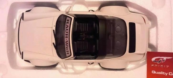 1/18 Porsche 911 964 RWB Rauh-Welt Targa White GT Spirit, Hobby en Vrije tijd, Modelauto's | 1:18, Nieuw, Auto, Overige merken
