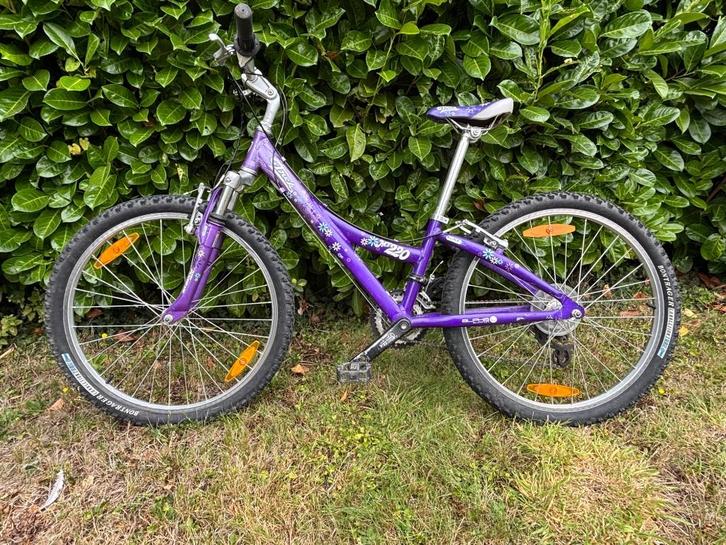 TREK MT220 24 inch mountainbike 8-12 jaar, Fietsen en Brommers, Fietsen | Meisjes, Zo goed als nieuw, 24 inch, Handrem, Versnellingen