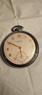 Zwitserse WW2 helvetia Mooi zakuurwerk, Overige merken, Zakhorloge, Staal, Verzenden
