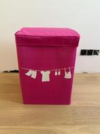 Panier à linge rose, Huis en Inrichting, Woonaccessoires | Schalen en Manden, Ophalen, Kunststof, Gebruikt, Mand