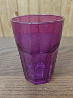 Paarse waterglazen Picardie, Enlèvement, Comme neuf, Verre, Verre ou Verres