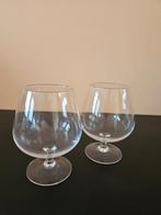 2 Cognac glazen, Dieren en Toebehoren, Ophalen, Zo goed als nieuw