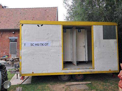Toiletwagen te huur, Hobby en Vrije tijd, Feestartikelen | Verhuur, Gebruikt, Ophalen of Verzenden