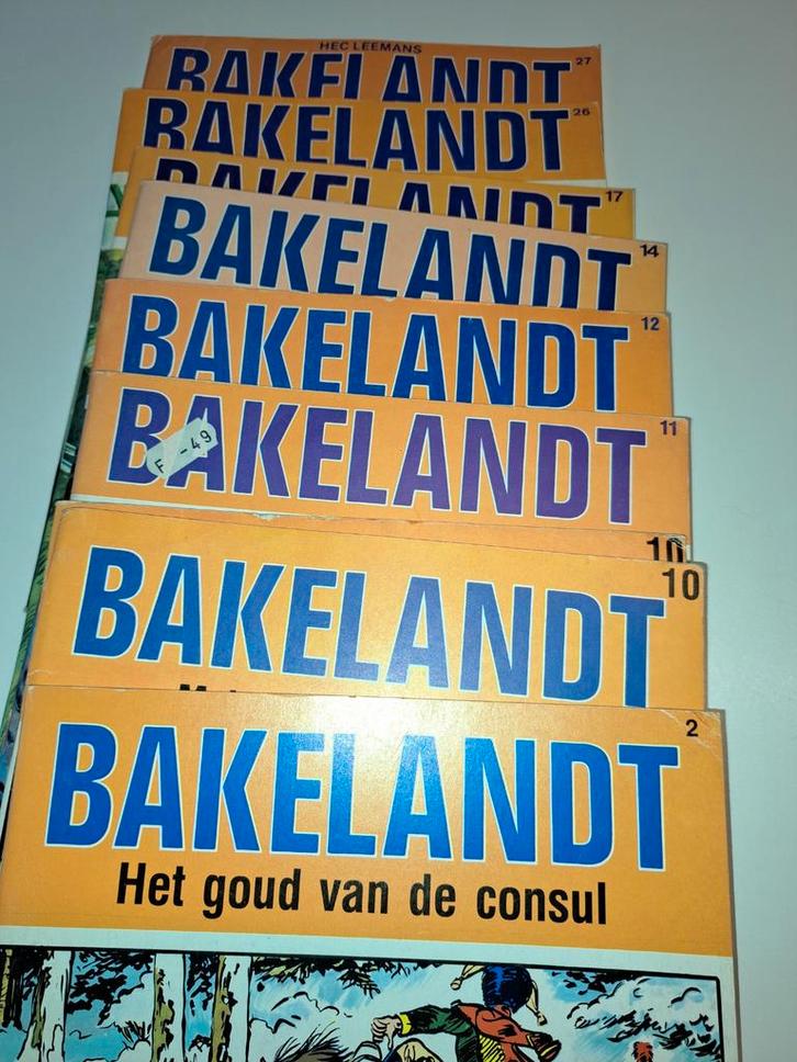 Strips BAKELANDT (8st.), Livres, BD, Enlèvement