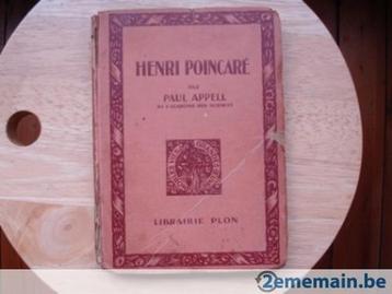 Henri Poincaré, Paul Appell disponible aux enchères