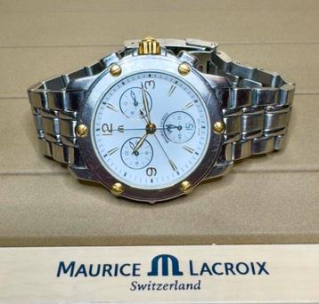 Maurice Lacroix Chronographe acier & or – Swiss Made beschikbaar voor biedingen