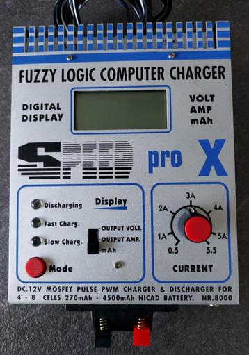 Fuzzy logic computer charger SPEED PRO X disponible aux enchères