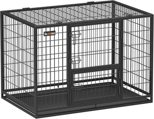 Feandrea Heavy Dog Cage, 107 x 70 x 75 cm, for Large and Med, Dieren en Toebehoren, Hondenbenches, Zo goed als nieuw, Ophalen
