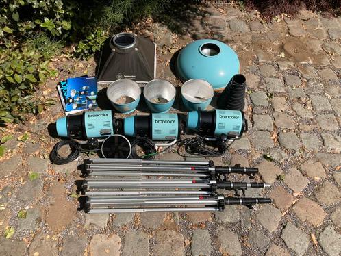 Broncolor C 171 set, Audio, Tv en Foto, Foto | Flitsers, Overige merken, Ophalen
