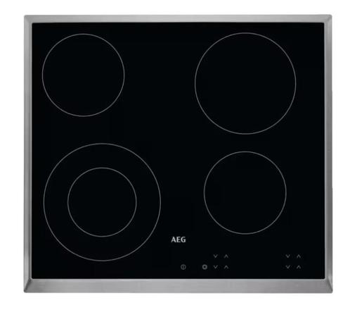 AEG HK624010XB Vitrokeramische kookplaat, Elektronische apparatuur, Kookplaten, Nieuw, Inbouw, Keramisch, Ophalen of Verzenden