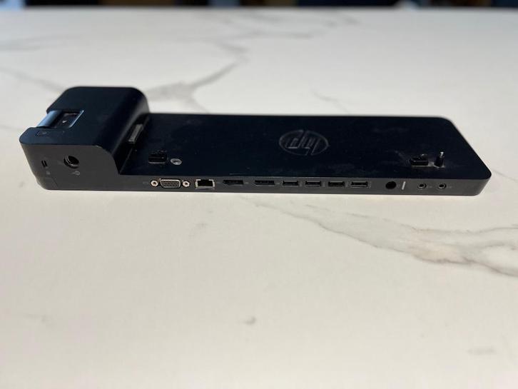 HP Ultraslim dockingstation, Computers en Software, Dockingstations, Gebruikt, Docking station, Laptop, Ophalen