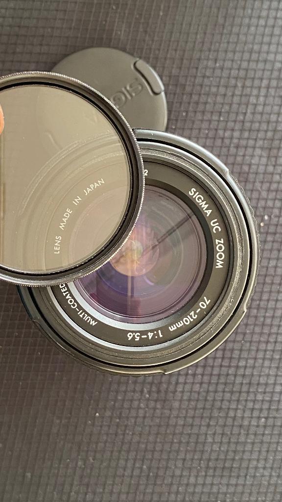 Zoom Sigma UC 70-210 mm 1:4-5 ,6 pour Canon AF, TV, Hi-fi & Vidéo, Photo | Lentilles & Objectifs, Utilisé, Téléobjectif, Zoom