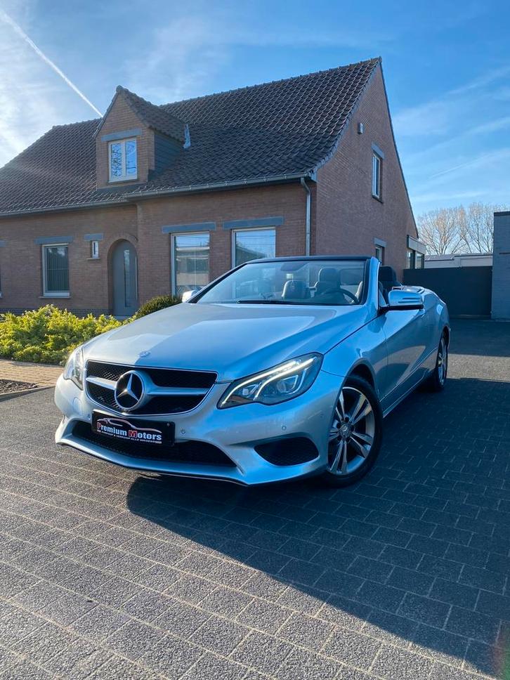 Mercedes e220 cdi Cabrio Facelift Full option, Auto's, Mercedes-Benz, Bedrijf, Te koop, E-Klasse, ABS, Adaptieve lichten, Adaptive Cruise Control