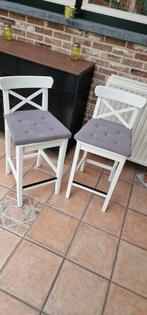 2 Ingolf barkrukken ikea, Ophalen, Zo goed als nieuw