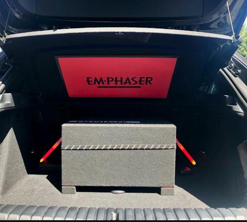 Emphaser subwoofer EBR-M10DX en versterker EA-M1, Auto diversen, Autospeakers, Zo goed als nieuw, Ophalen