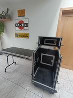 Dj of PA Touring Flightcase met tafel, Muziek en Instrumenten, Ophalen, Zo goed als nieuw, Flightcase