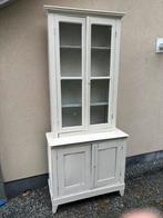 Oude vitrinekast, Huis en Inrichting, Kasten | Vitrinekasten, Ophalen, Gebruikt, 100 tot 150 cm, 200 cm of meer