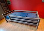 Lit (évolutif) mezzanine FLEXA CLASSIC terra +matelas, Comme neuf, Sommier à lattes