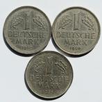 Duitsland 3 x 1 Mark     (780), Ophalen of Verzenden, Duitsland, Setje