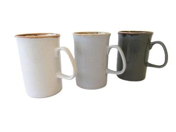 Nieuw 6 tassen Mug | Mok met oor in diverse kleuren beschikbaar voor biedingen