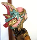 Indonesië, Java: antieke handgemaakte Wayang Golek stokpop, Ophalen of Verzenden