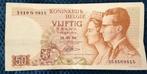 Bank biljet vijftig frank 1966, Ophalen of Verzenden