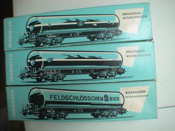 Märklin lange ketelwagens 4628/4630/4632 beschikbaar voor biedingen
