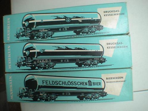 Märklin lange ketelwagens 4628/4630/4632, Hobby en Vrije tijd, Modeltreinen | H0, Zo goed als nieuw, Wagon, Wisselstroom, Märklin