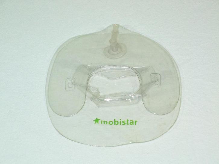 Mobistar – Opblaasbare GSM Houder – Winkeldisplay / Reclame, Collections, Marques & Objets publicitaires, Utilisé, Ustensile, Enlèvement ou Envoi