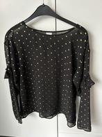 Feestelijke doorzichtige blouse mt 40, Kleding | Dames, Blouses en Tunieken, Maat 38/40 (M), Zwart, Ophalen of Verzenden, Zo goed als nieuw