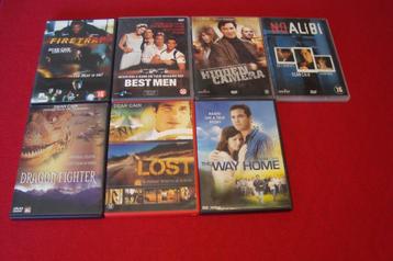 7 dvd's met dean cain beschikbaar voor biedingen