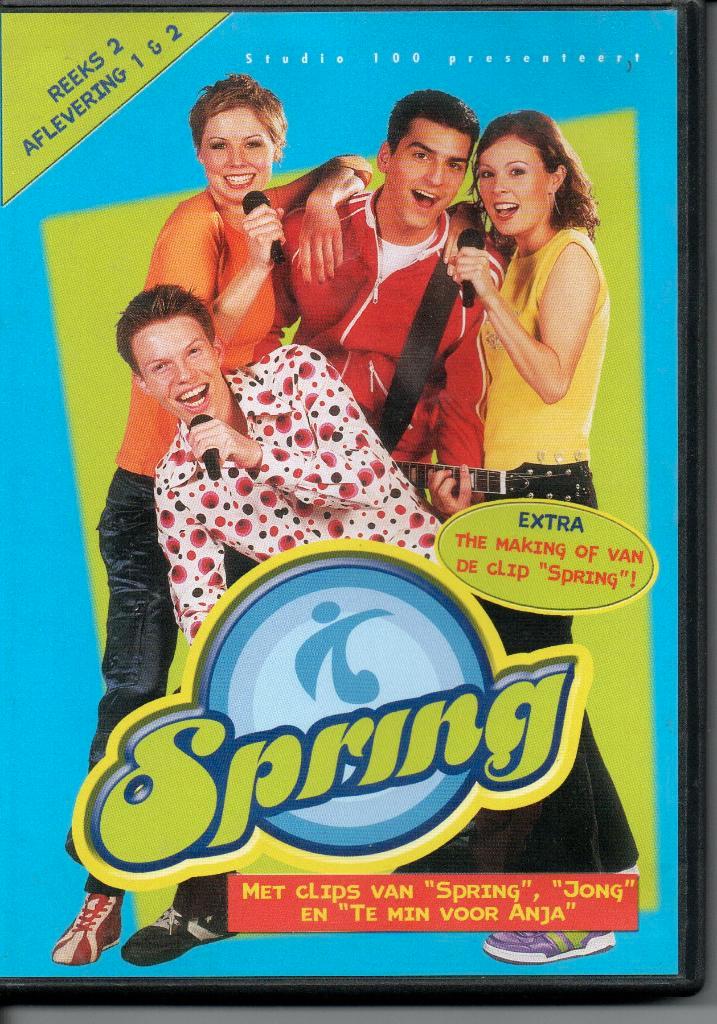 SPRING Seizoen 2 aflevering 1 + 2, Cd's en Dvd's, Dvd's | Kinderen en Jeugd, Zo goed als nieuw, Tv fictie, Overige genres, Alle leeftijden
