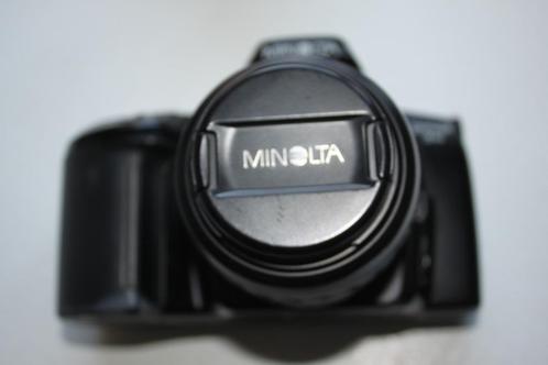 Minolta Dynax 3xi analoge reflexcamera met toebehoren, Audio, Tv en Foto, Fotocamera's Analoog, Minolta, Ophalen