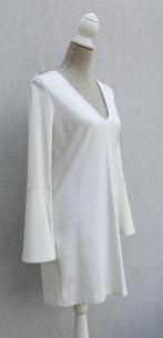Prachtige witte jurk van Pinko maat S, Kleding | Dames, Pinko, Ophalen of Verzenden, Wit, Zo goed als nieuw