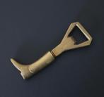 Vintage messing flesopener, Ophalen of Verzenden, Koper