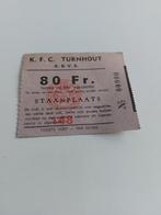 KFC Turnhout voetbalticket Jaren ´70-'80, Verzamelen, Ophalen of Verzenden, Zo goed als nieuw