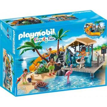 Playmobil vakantie eiland met strandbar 6979 beschikbaar voor biedingen