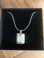 Handwerk  met hars steen, Handtassen en Accessoires, Ophalen, Nieuw, Zilver
