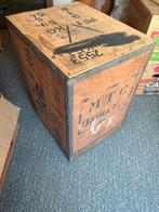 Houten antieke kist, Huis en Inrichting, Woonaccessoires | Kisten, Ophalen, Minder dan 50 cm, Gebruikt, 50 tot 75 cm