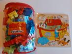 Blokken en houten puzzel., Kinderen en Baby's, Ophalen, Zo goed als nieuw