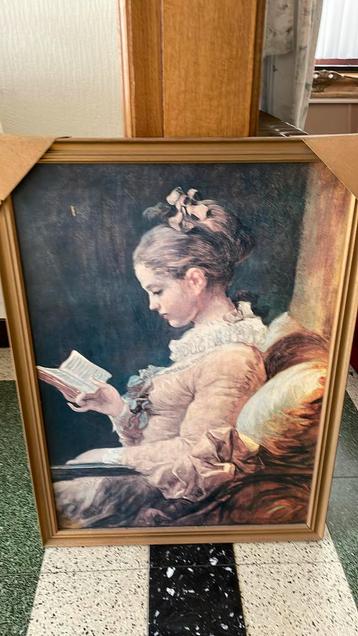 Schilderij Tableau La Liseuse, Enlèvement