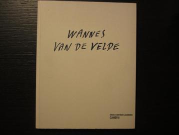 Wannes Van de Velde     UNESCO Centrum Vlaanderen   Cahier 8 beschikbaar voor biedingen