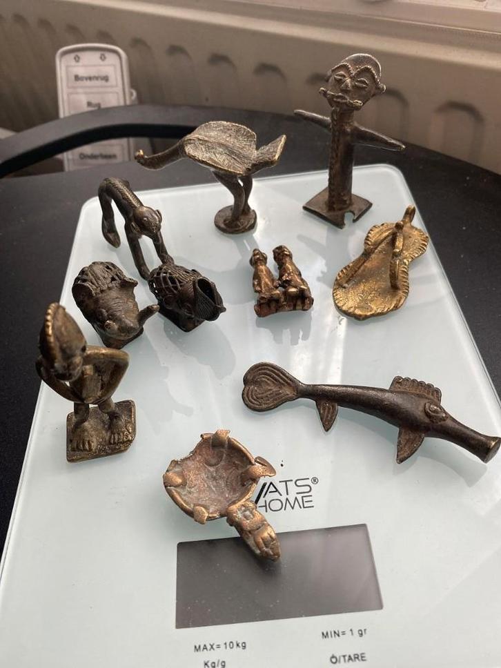 gewichten voor het wegen van Akan Gold Powder, Antiek en Kunst, Kunst | Niet-Westerse kunst, Ophalen of Verzenden