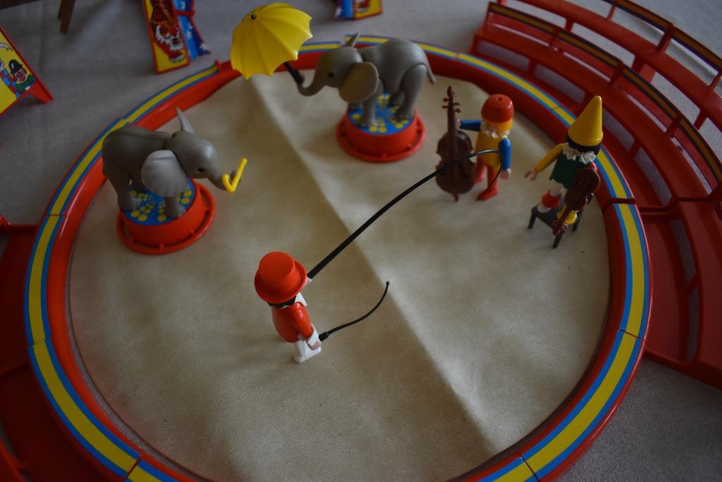 Playmobil System Cirque 3553 GEOBRA 1984 Vintage avec Animaux et