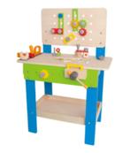 Hape houten werkbank incl accessoires, Ophalen of Verzenden, Nieuw, Overige typen