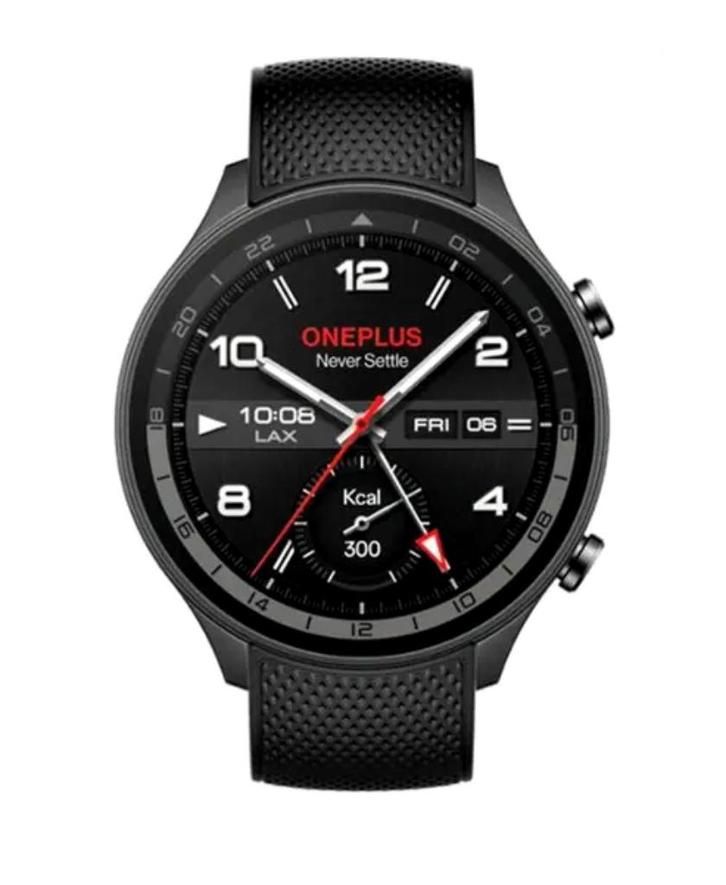 OnePlus Watch 2R, Handtassen en Accessoires, Smartwatches, Nieuw, Android, Grijs, Hoogte, Slaap, Ophalen of Verzenden