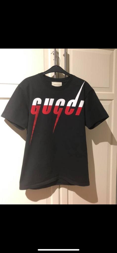 Gucci T-shirt Zwart, Kleding | Heren, T-shirts, Nieuw, Maat 48/50 (M), Zwart, Ophalen