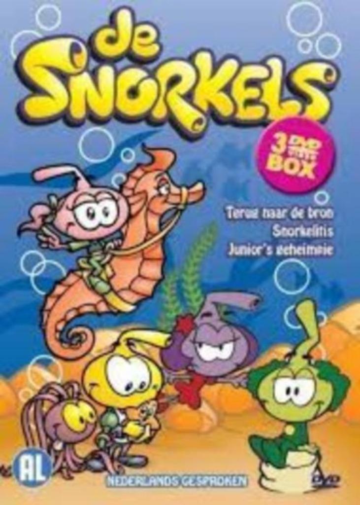 ② De Snorkels 1 Dvdbox 3disc Nederlands ! — Dvd's Tekenfilms en Animatie — 2dehands